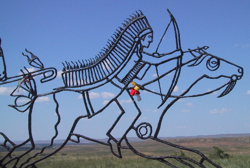 New monument at Little Bighorn