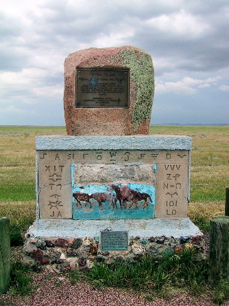 Historic marker, WY