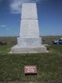 Little Bighorn monument