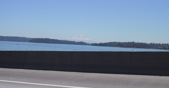 Mt Rainier from I-90