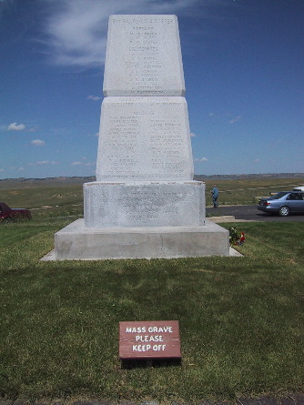 Little Bighorn monument