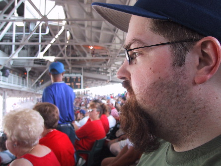 Jason watching the Cubs lose