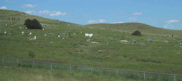 Eastern Montana cemetery