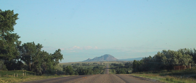 A butte in SD