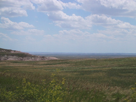 Badlands prairie