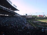 Wrigley empties out