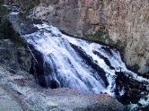 Yellowstone waterfall