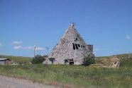 Former roadside attraction in Busby, MT